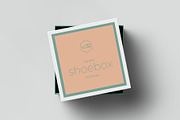 Square Shoe Box Mockup - 8 views, a Cups & Container Mockup by Illusiongraphic (Thumbnail 4 of 20)