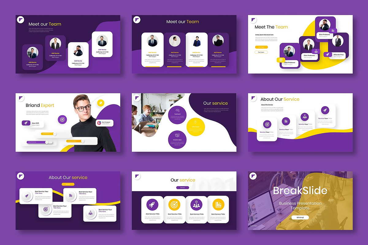 Briand – Business Keynote Template, a Presentation Template by Dens Creative Studio (Photo 3 of 6)