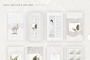 Ripped Paper Templates + Graphics, a Social Media Template by FEM Creative Studio (Thumbnail 3 of 8)