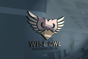 Wise Owl Logo, a Branding & Logo Template by essegraphic (Thumbnail 3 of 6)