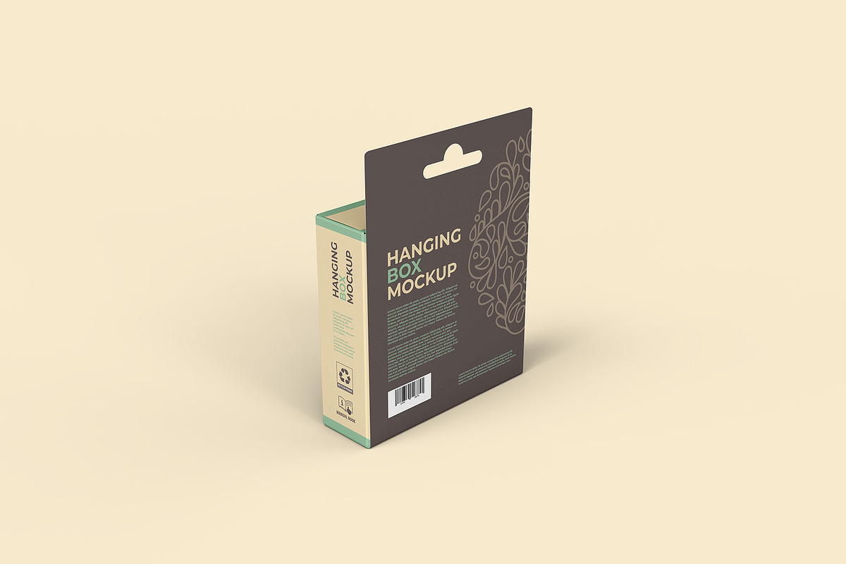 Hanging Box Mockups - 11 views, a Packaging Mockup by Illusiongraphic (Photo 12 of 24)