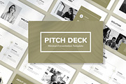 Business Pitch Deck Presentation, a Presentation Template by Mighty-Slide (Thumbnail 1 of 6)