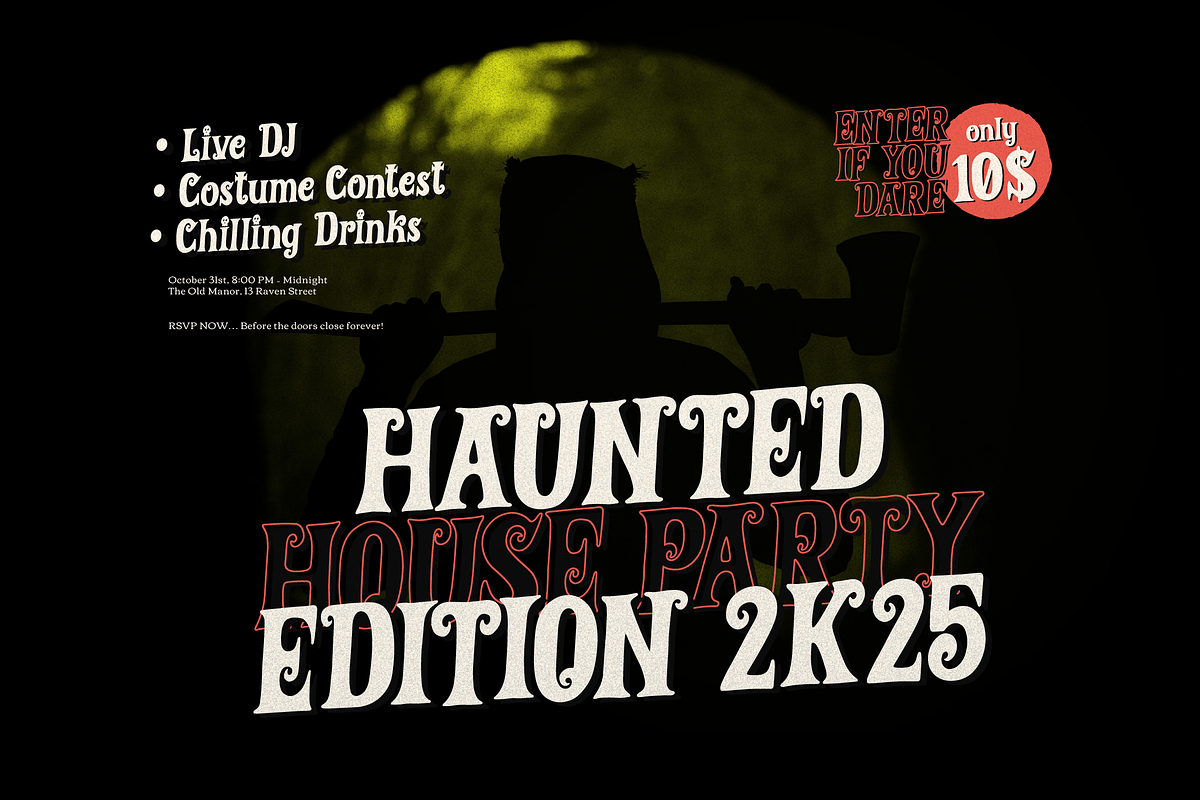 Coward Usurper Horror Halloween Font, a Font by Denustudios (Photo 3 of 12)