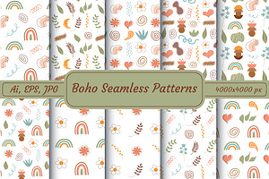 Boho Seamless Patterns