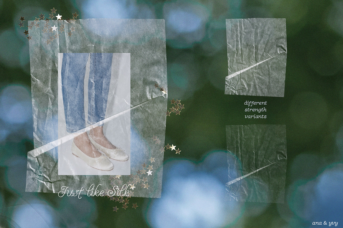 STARDUST & RICE Star & Paper Overlay, a Texture Graphic by ana & yvy (Photo 6 of 13)