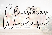 Christmas Wonderful | Script Font