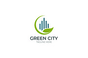 Green City Eco Friendly Logo, a Branding & Logo Template by Signatoro (Thumbnail 1 of 3)