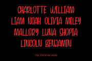 Vampire Roamer Brush Display Font, a Sans Serif Font by Maulana Creative (Thumbnail 6 of 7)