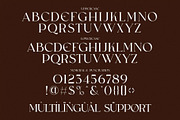 CHOASE Modern Ligature Serif, a Serif Font by Alfinart (Thumbnail 8 of 9)