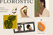 Flower Lover Abstract Women Portrait, a Work Illustration by NassyArt (Thumbnail 8 of 10)