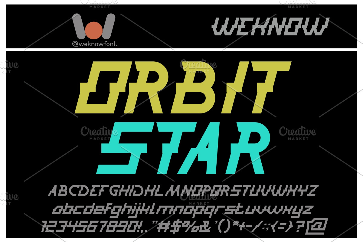 Thunder Jagger font, a Font by weknow (Photo 4 of 5)