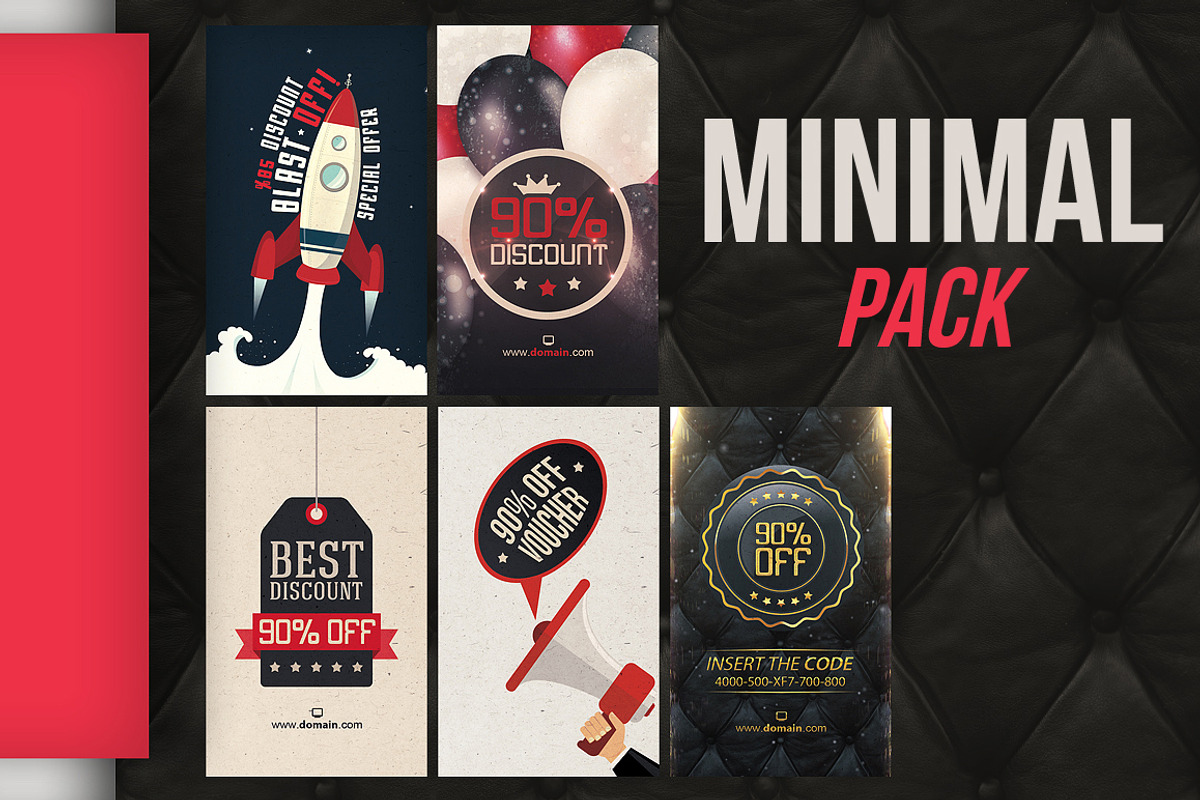 15 Vouchers Bundle [ 80% off ], a Card Template by VectorMedia (Photo 3 of 4)