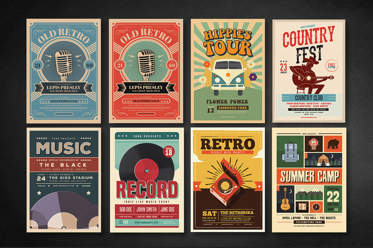 50 Music Flyers Bundle, a Flyer Template by Guuver (Photo 10 of 10)