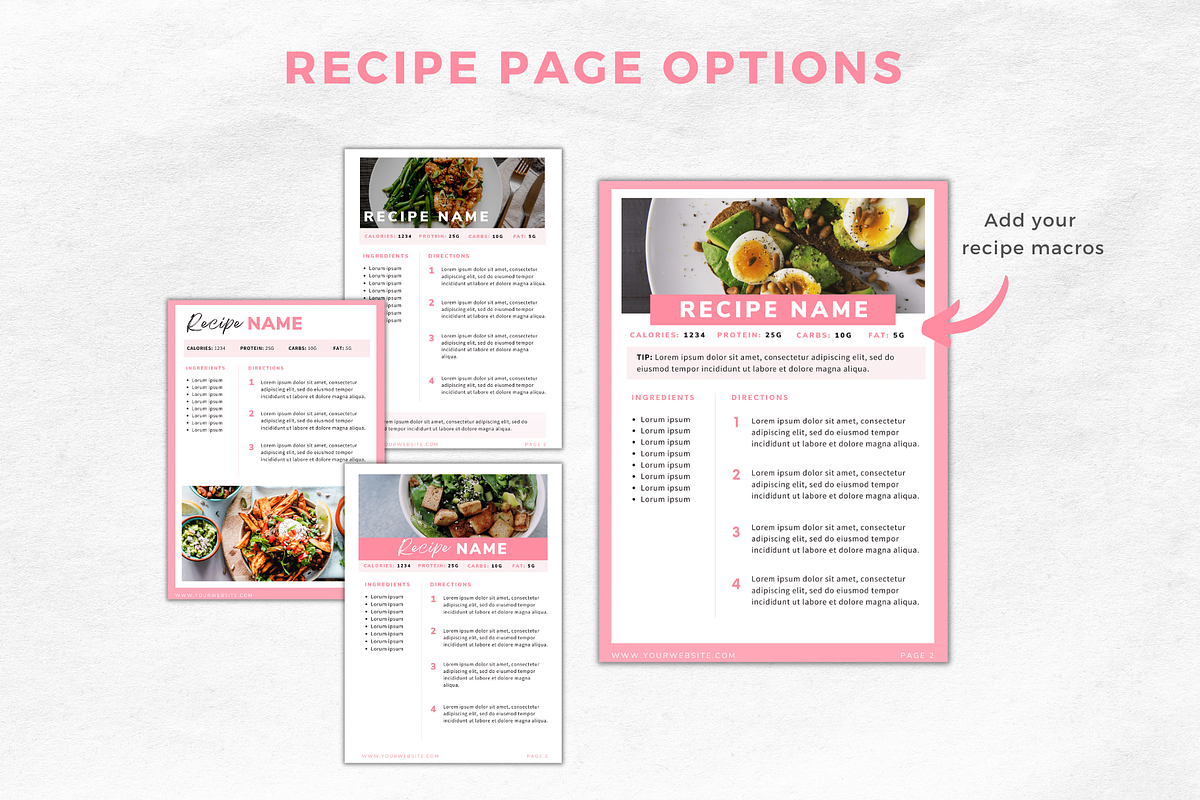 Nutrition Fitness Meal Plan eBook, a Marketing Template by Motion Studio (Photo 6 of 9)