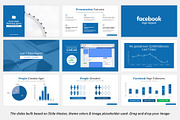 Facebook Report PowerPoint Template, a Presentation Template by SlideBunny (Thumbnail 6 of 11)