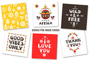 Africa - Tribal-art collection, a Decorative Illustration by Struvictory.art (Thumbnail 11 of 11)