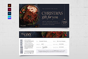 Christmas Gift Certificate Template, a Stationery Template by BrandPacks (Thumbnail 1 of 5)