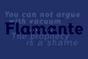 Flamante SemiSlab Light & Bold, a Slab Serif Font by deFharo (Thumbnail 6 of 6)