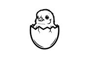 Cute Easter Chick Hatch Vector Bundl, an Illustration by jahid234 (Thumbnail 10 of 51)