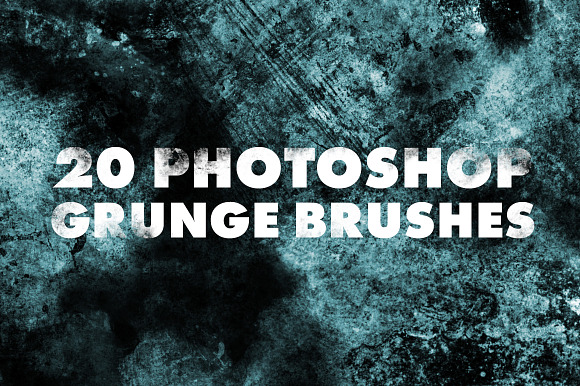 20 High Resolution Grunge Brushes preview 7