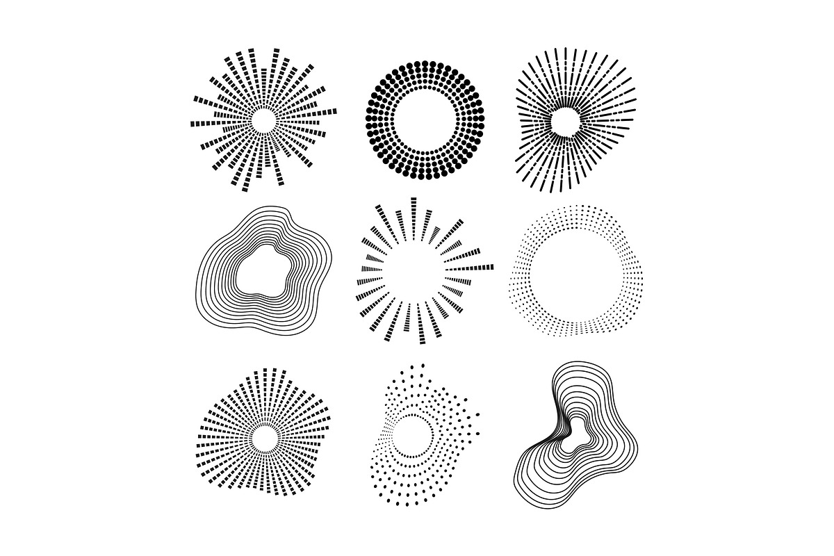 Abstract radial equalizer elements, an Object Graphic by pikepicture (Photo 1 of 3)