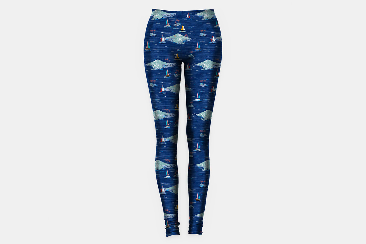 Island Pattern - Seamless Print, a Pattern Graphic by Talip Memis (Photo 3 of 6)