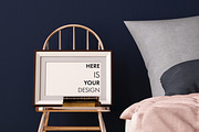 8 mockups posters in the bedroom, a Print Template by FilL239 (Thumbnail 5 of 9)