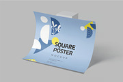 Square Poster Mockups, an Advertising Mockup by megostudi0 (Thumbnail 2 of 6)