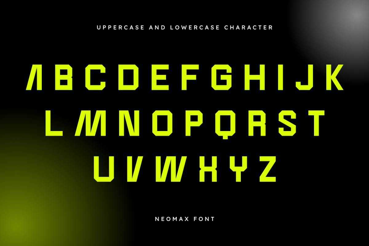 Neomax - Modern Geometric Sans Serif, a Sans Serif Font by Masyafi Studio (Photo 7 of 9)