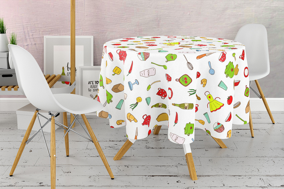 Kitchen. Patterns, posters, stickers, a Food Illustration by BerryCaty (Photo 6 of 11)