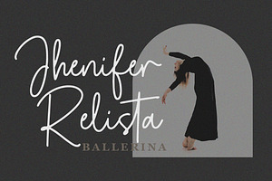 Deltany Signature Script Font