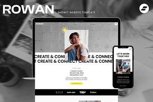 Rowan: Showit website template