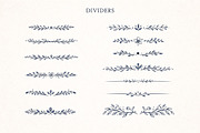Botanical Branding Kit Wedding, an Object Graphic by Christine Krahl (Thumbnail 6 of 11)