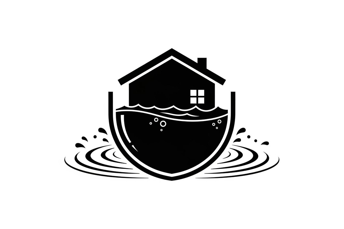 50 Flooded Home Silhouette Bundle, an Illustration by Designs_River (Photo 19 of 51)