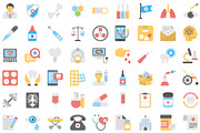 Medical and Health Icon Set., an Icon by Vector Portal (Thumbnail 5 of 6)
