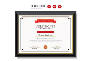 444. Modern Certificate Template