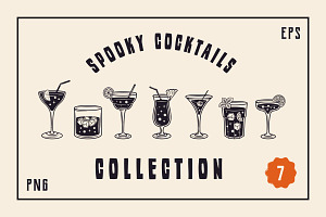 Spooky Halloween Cocktails - 7 Icons