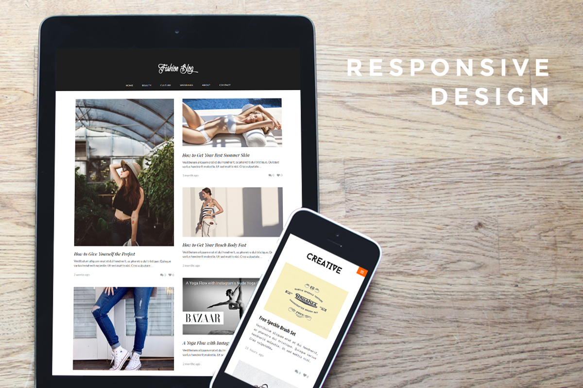Hadron - Responsive Grid Blog Theme, a WordPress Template by ThemeNeo (Photo 2 of 5)