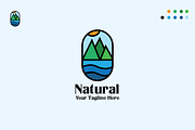 Natural Illustrated Logo Design, a Branding & Logo Template by infinitygraphics01 (Thumbnail 1 of 3)