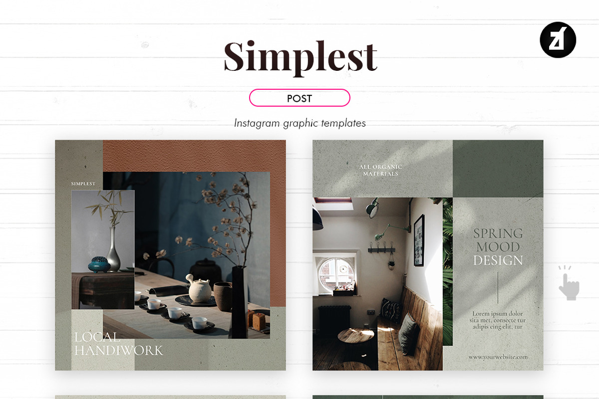 Simplest social media templates, a Social Media Template by Chanut is industries (Photo 3 of 8)