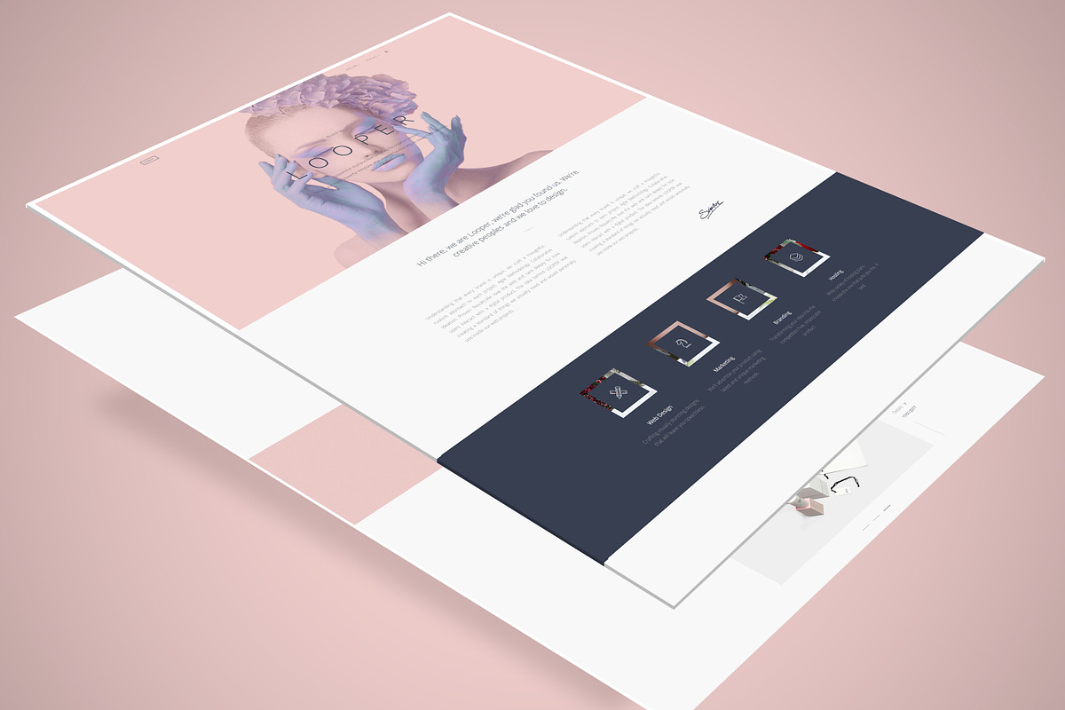Looper-Multipurpose One/Multi Page, a Websites & App Template by Themesberg (Photo 2 of 6)