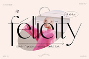 FELICITY — 3 ELEGANT FONTS, a Sans Serif Font by Madebysté. (Thumbnail 8 of 9)