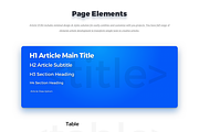 Article UI, a Templates & Theme by katrukhin (Thumbnail 4 of 12)