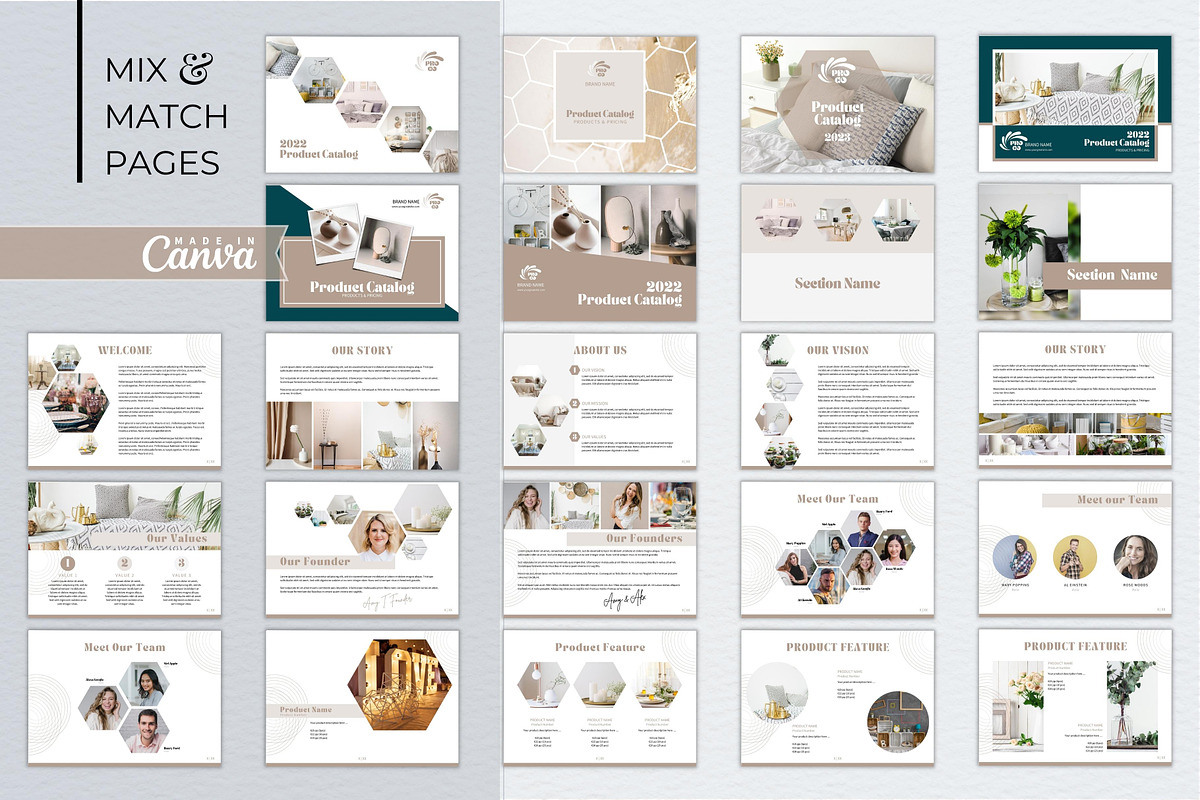 Product Catalog Canva Template, a Magazine Template by B2 Studio (Photo 6 of 12)