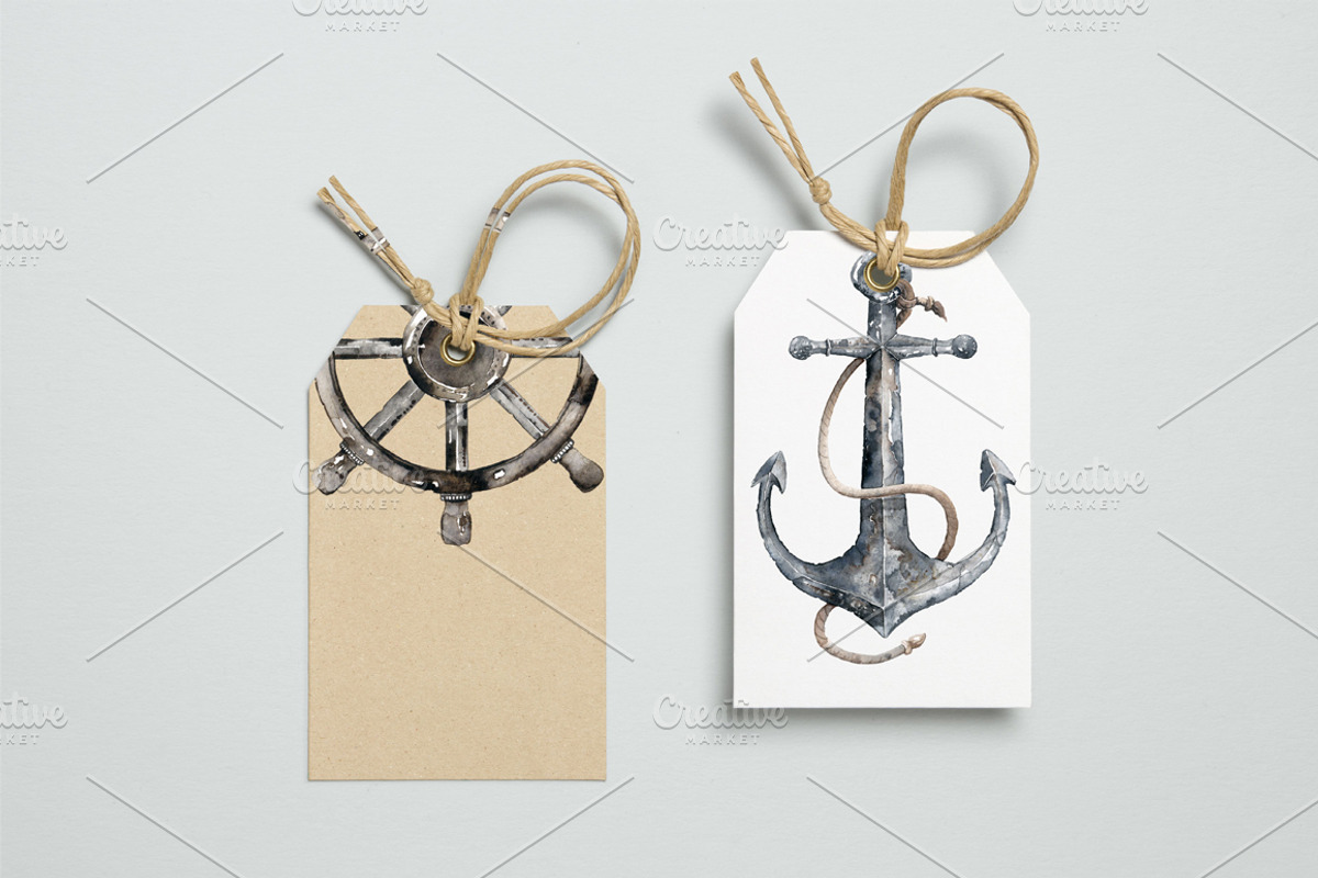 SALE - Nautical Watercolour, an Illustration by Soir Creative (Photo 6 of 6)