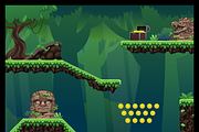 Jungle Temple Platformer Tileset, an Object Graphic by pzUH (Thumbnail 2 of 5)