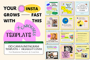 Canva Retro 90s Aesthetic Pack, a Social Media Template by Guavamelo Studio (Thumbnail 1 of 15)