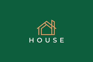 Simply Logo House Cottage Business, a Branding & Logo Template by Signatoro