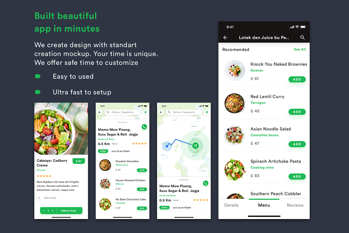 Panci UI Kit, an UI Kit Template by Mozza Shop UI