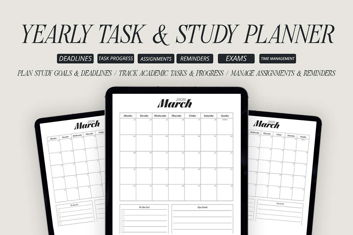2026 Yearly Planner, a Presentation Template by Ahluva Studio (Photo 6 of 9)